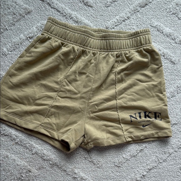 Nike Khaki Athletic Shorts - Picture 1 of 3